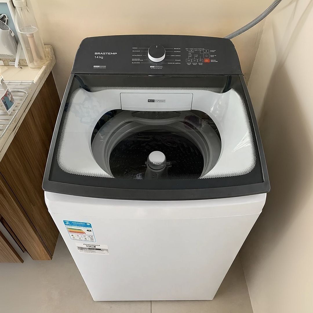 14KG DA BRASTEMP, PRA DAR CONTA DA DEMANDA DE TODA A SUA FAMÍLIA