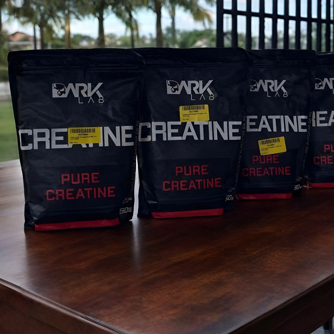 3x Creatina Monohidratada Pura 500g Dark Lab Unidade