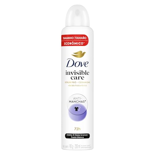 ➡️ 3x Dove Desodorante Antitranspirante Aerosol Invisible Care 250ml