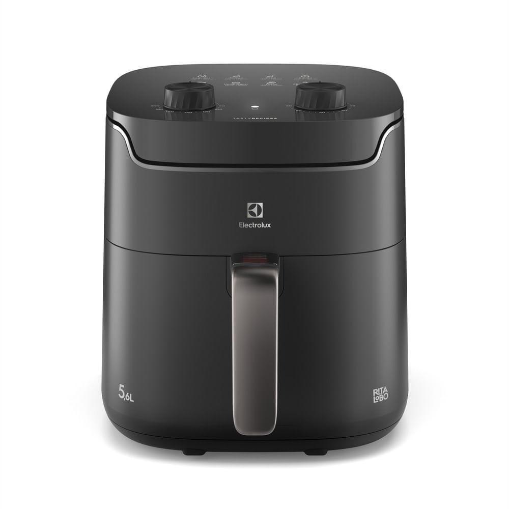 *🆘5,6 LITROSSSS 🗣️🗣️AIR FRYER ELECTROLUX POR RITA LOBO 5,6L CINZA EFFICIENT ECONOMIA DE ENER...