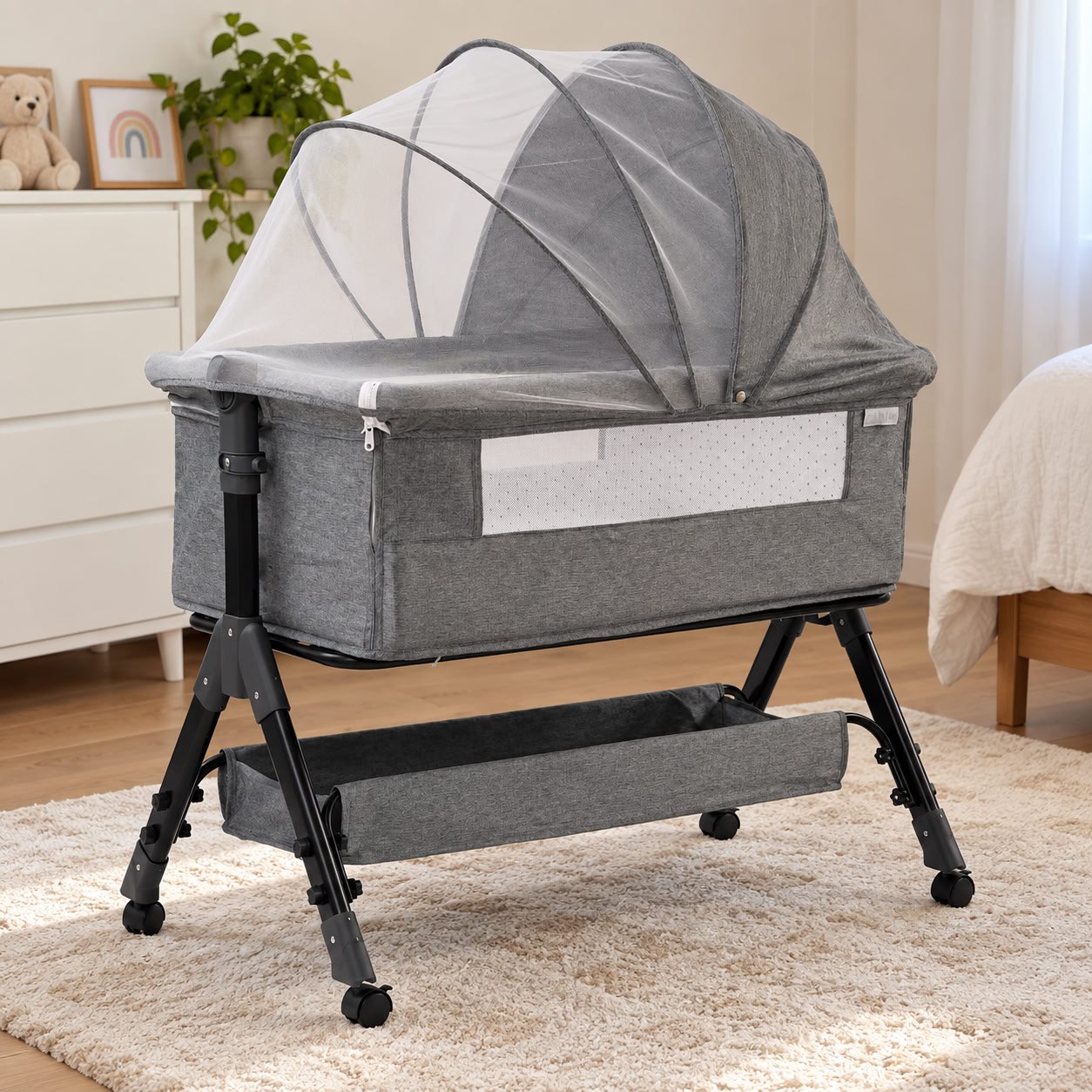 A CASA MUDA, MAS O CANTINHO DO BEBÊ VAI JUNTO. 🥹🛏