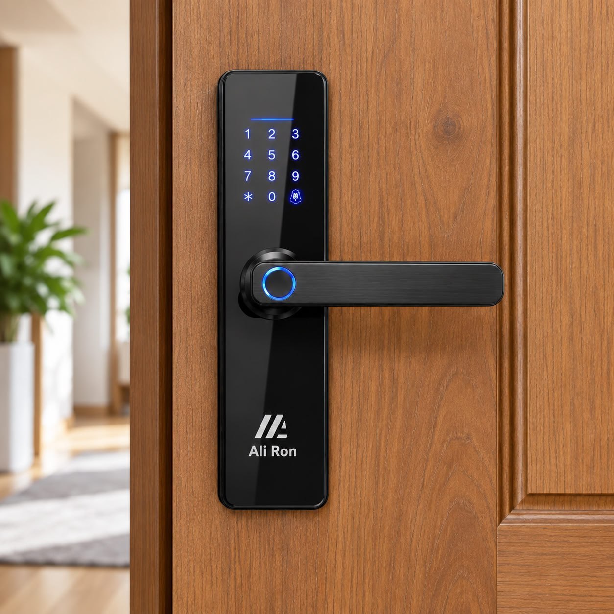 A CHAVE PODE FICAR EM CASA. VOCÊ ENTRA COM A DIGITAL. 🔐