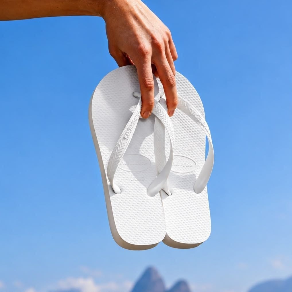 A CLÁSSICA DAS CLÁSSICAS, HAVAIANAS BRANCA 🤝