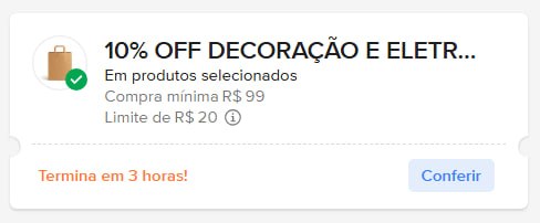 Abra o link, pesquise o produto desejado e aplique o cupom na tela de pagamento 💖
