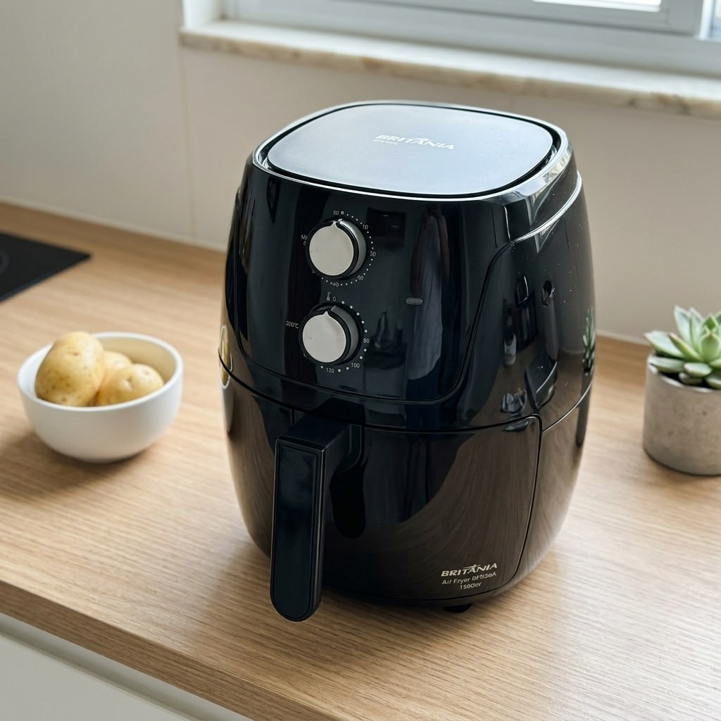 Air Fryer Britânia 4,2L Silverstone 1500W BFR36A 127v