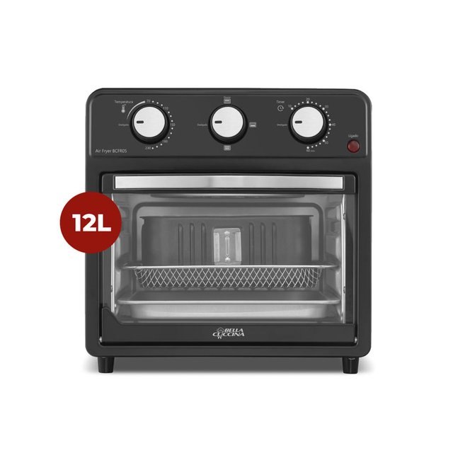 ⚠️ AIR FRYER OVEN BRITÂNIA 12L BELLA CUCCINA 1500W BCFR05