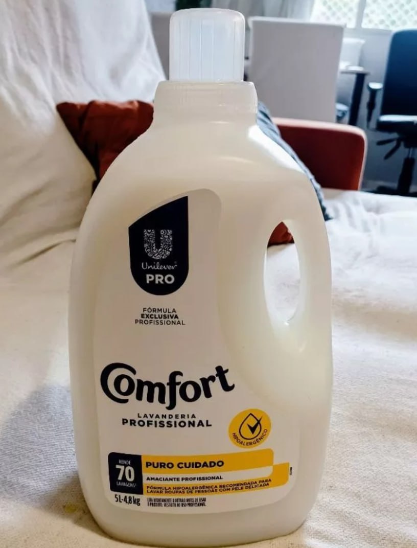 Amaciante Comfort Lavanderia Profissional Puro Cuidado 5L
