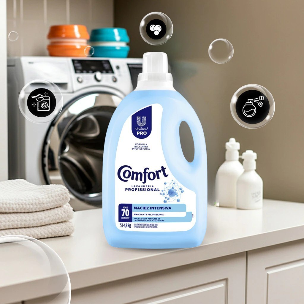 ⚠️ AMACIANTE PROFISSIONAL 5L COMFORT