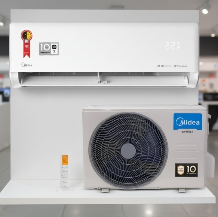 Ar Cond Split Inverter Midea Ia Ecomaster 9k Btus Frio 42EZVCA09M5