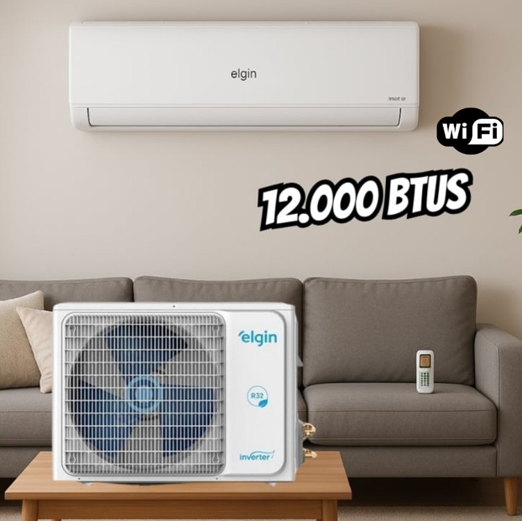 Ar Condicionado 12000 Btus Elgin Inverter Eco Ii Wi-fi 220v