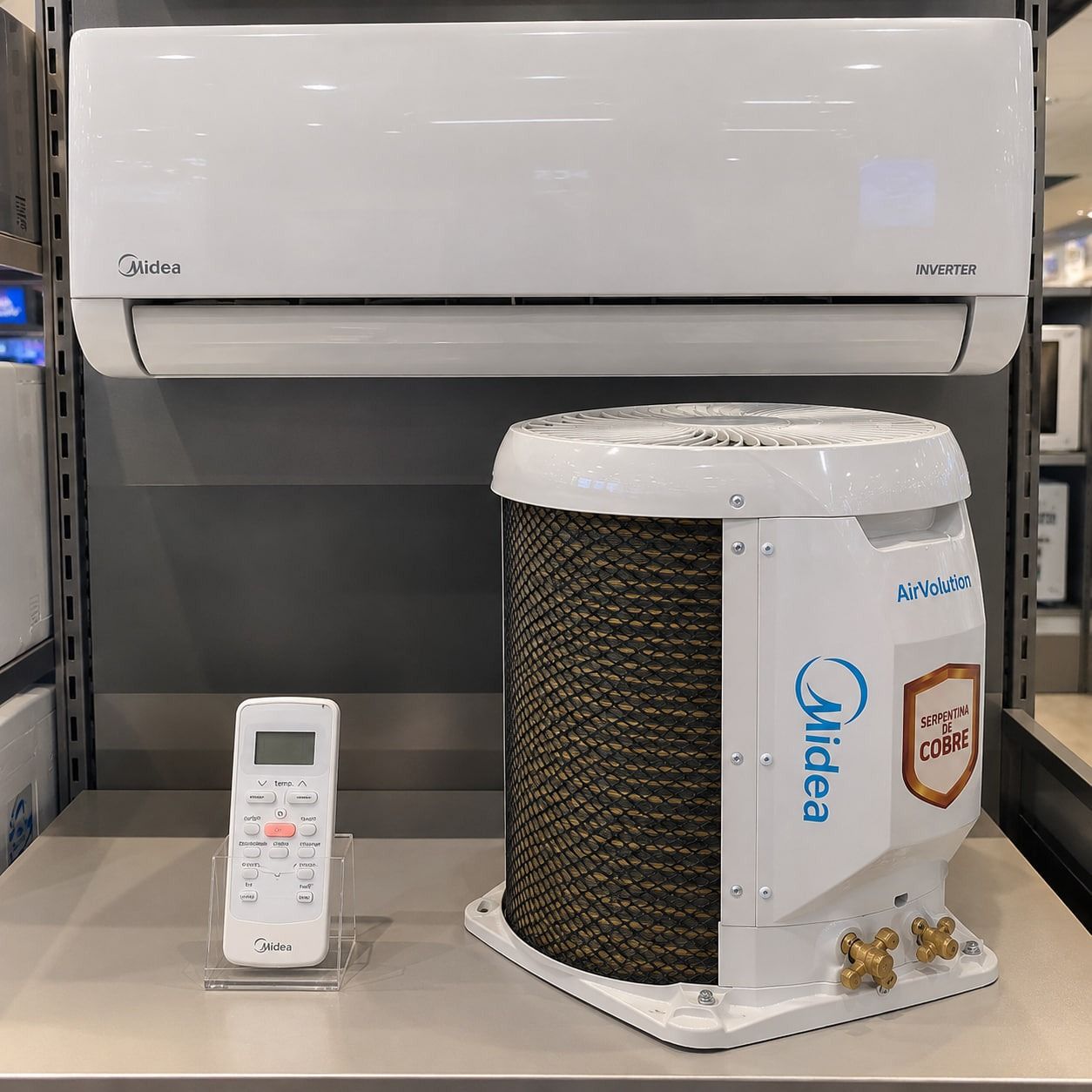 Ar Condicionado Inverter 9k Midea Air Volution Lite F 220v*