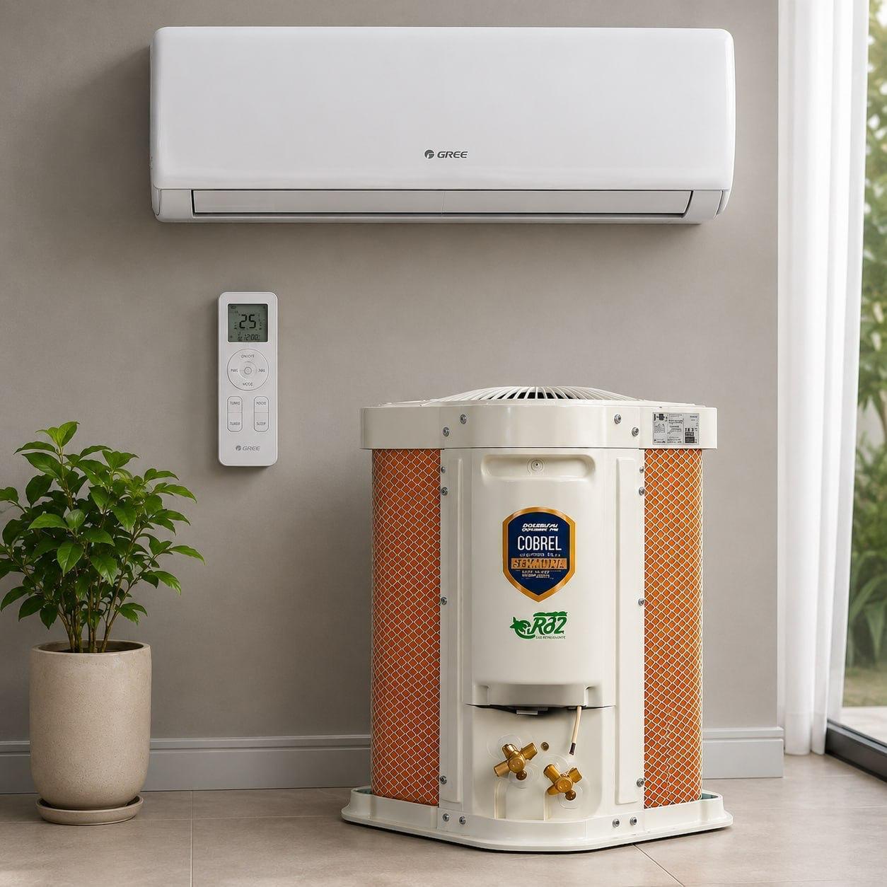 Ar Condicionado Split Hi Wall Inverter R-32 G-top Auto Gree 9.000 BTUs Frio Monofásico