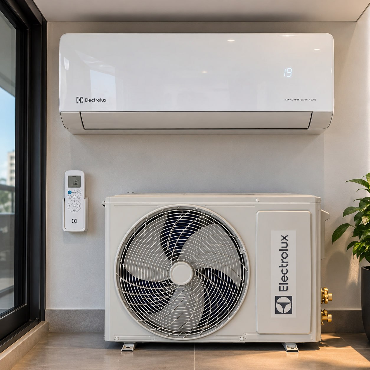 Ar Split 9000 Btus Electrolux Maxcomfort Só Frio N09f 220v