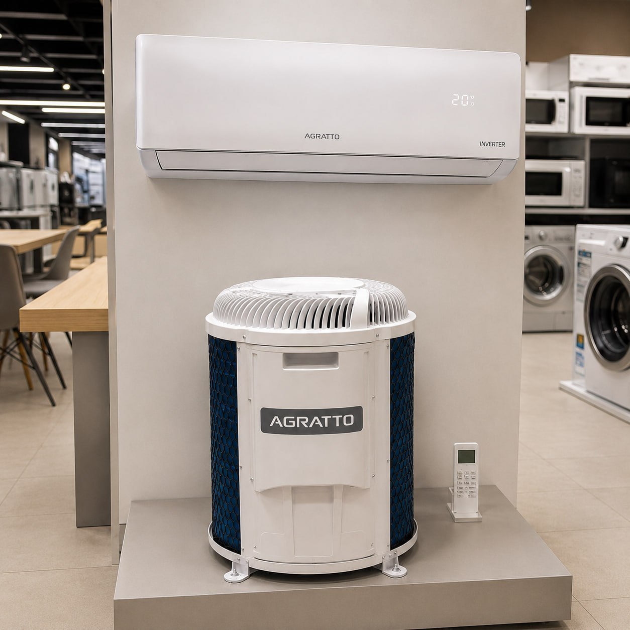 Ar Split Agratto Zen 9.000 Btus Frio Inverter 220v