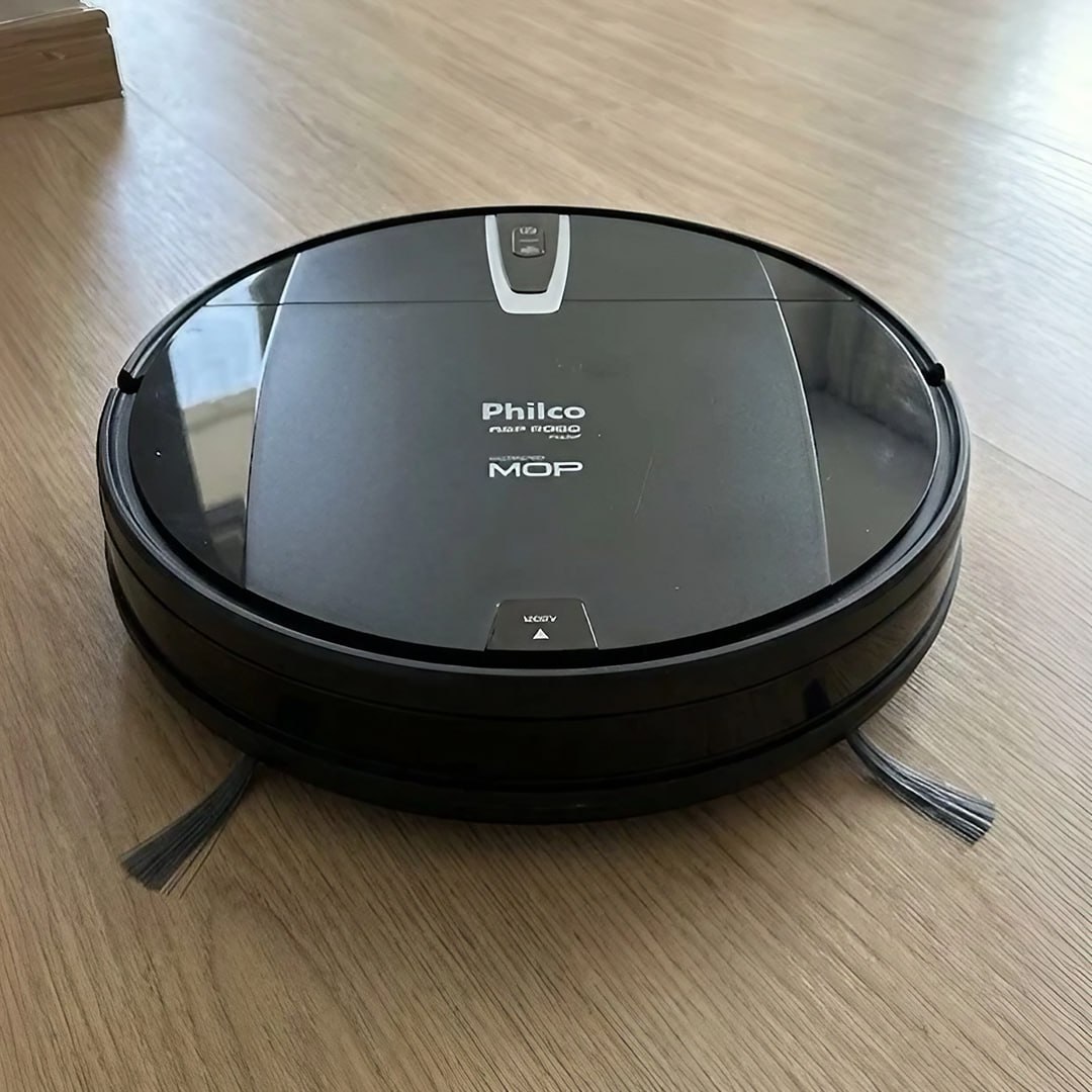 Aspirador de pó robô PAS26P mop antiqueda Philco