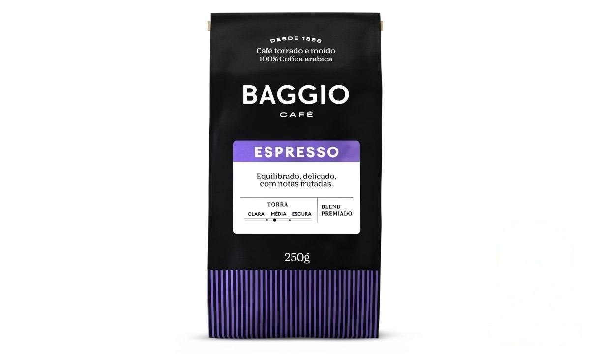 ⚠️ BAGGIO CAFÉ - CAFÉ TORRADO E MOÍDO - BLEND PREMIADO - ESPRESSO 250G