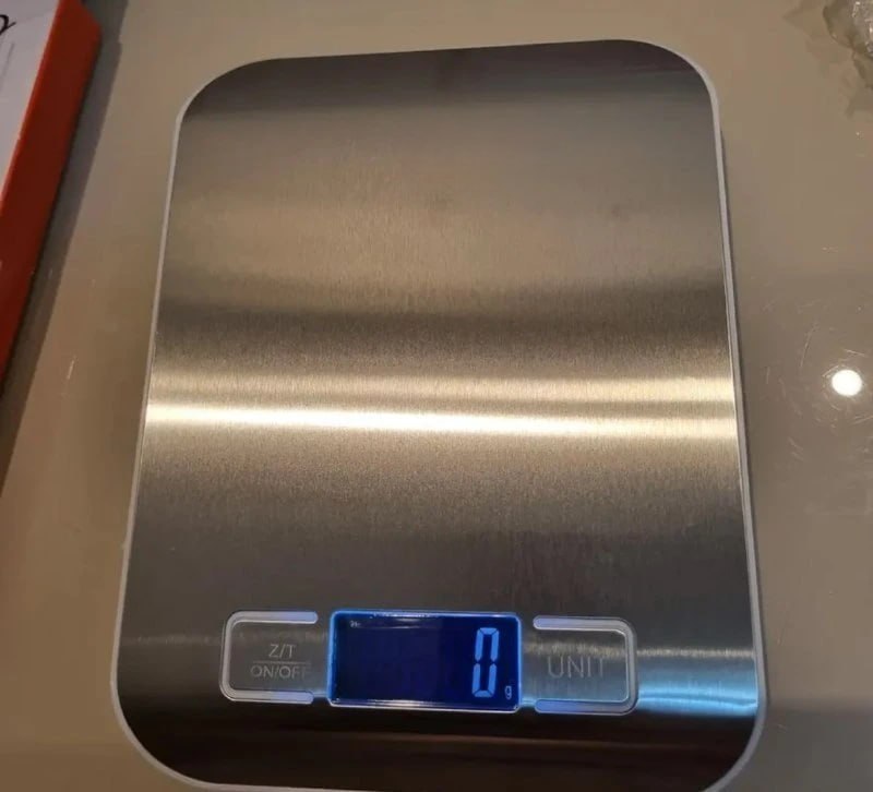 Balança Digital Cozinha 10kg Touch Alta Precisão Portátil Balança de Cozinha Profissional
