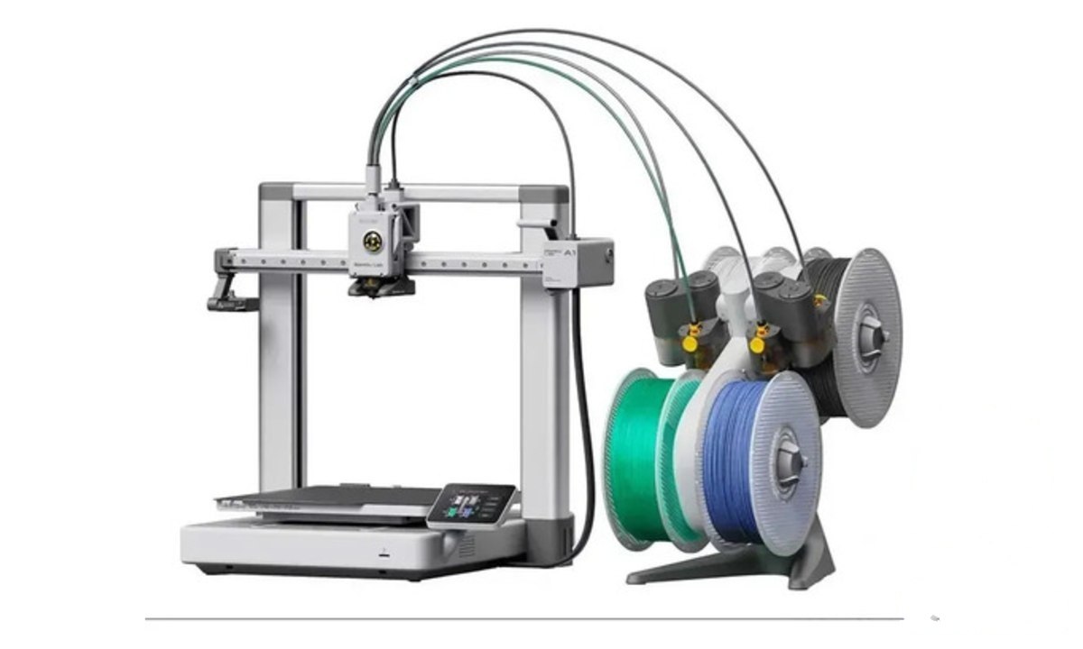 ⚠️ Bambu Lab Impressora 3d A1 Combo Com Ams cor Branco