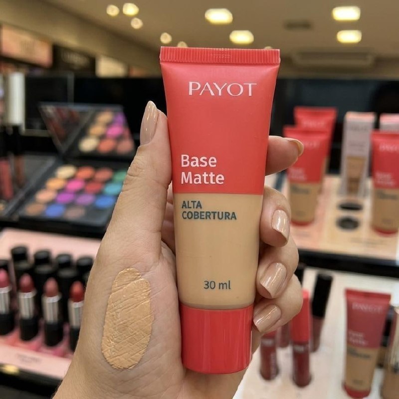 Base Matte Payot Alta Cobertura 30ml Cherrie Nova Boca Rosa
