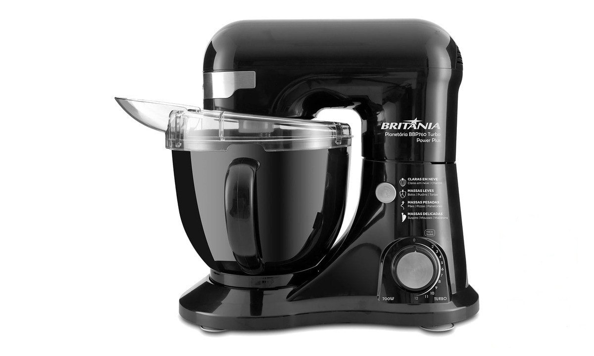 ➡️ BATEDEIRA PLANETÁRIA BRITÂNIA BBP760P POWER PLUS TURBO 700W