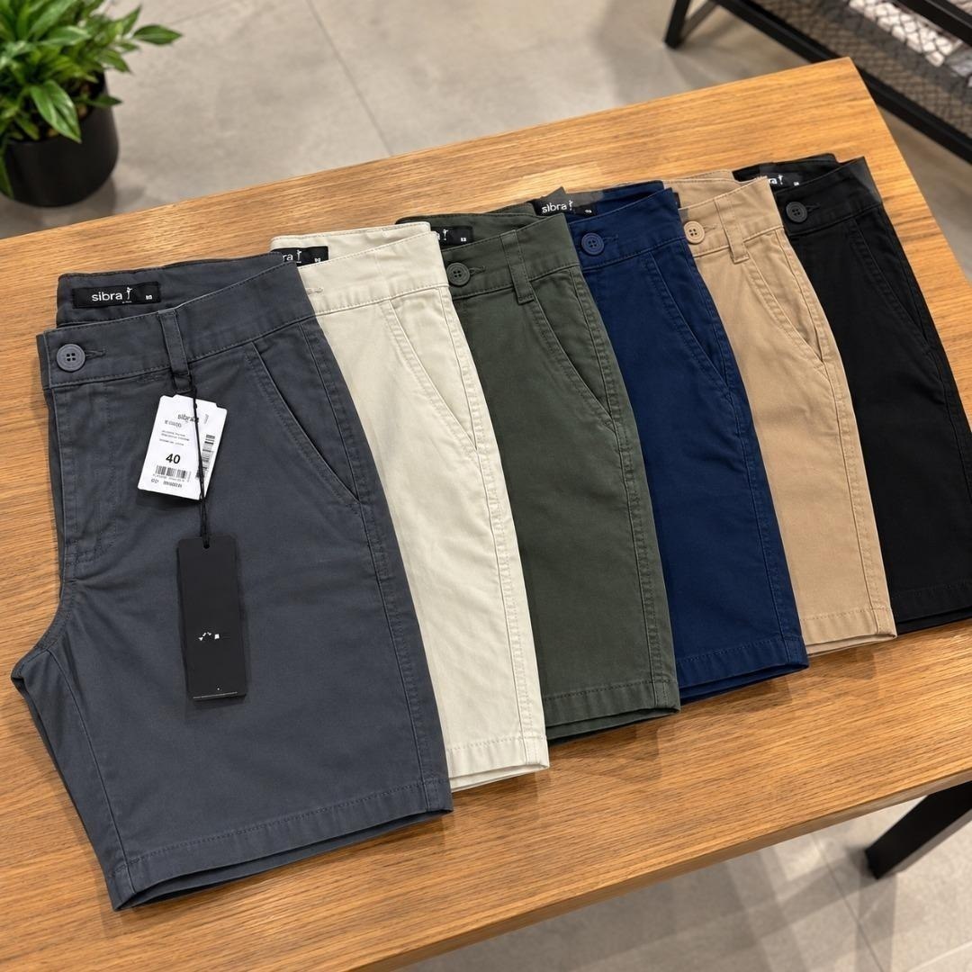 BERMUDA DE SARJA PRA DEIXAR O LOOK MAIS ESTILOSO