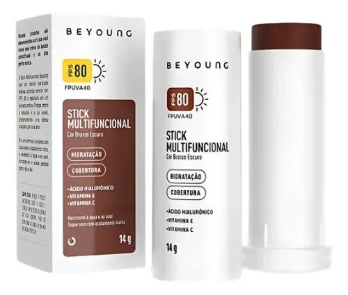 ➡️ Beyoung Stick Multifuncional Bronze Escuro Fps 80