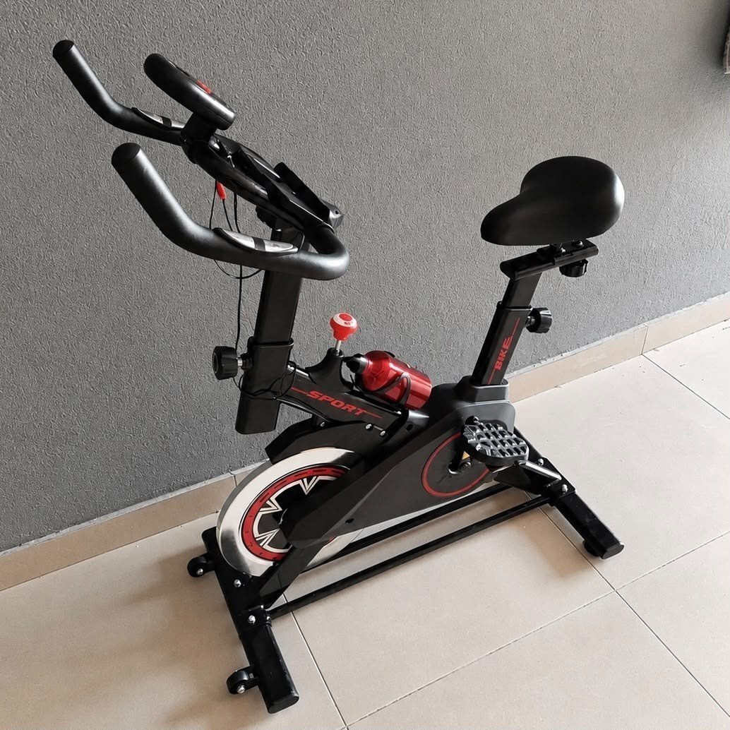 Bicicleta Bike Ergometrica Spinning Academia Fitness Profissional 120kg