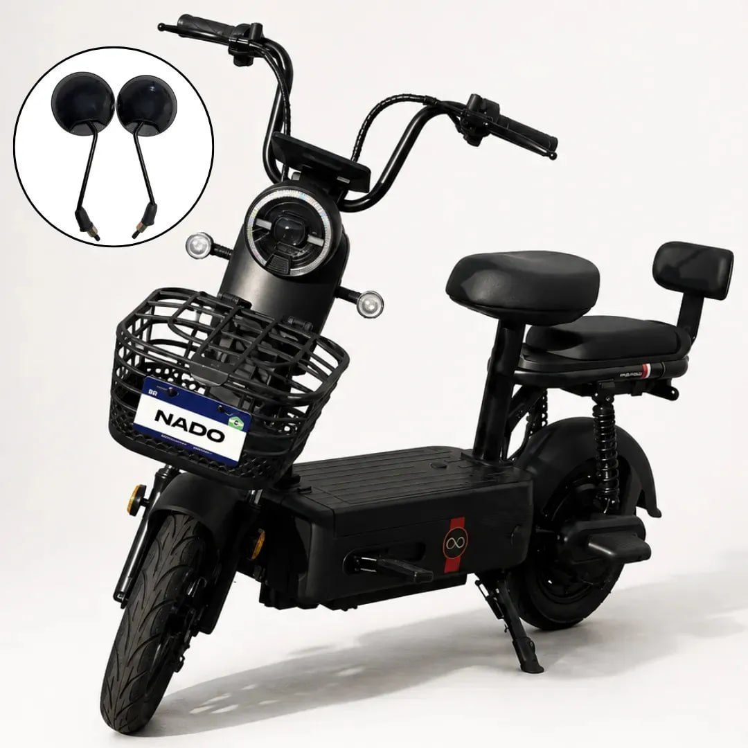Bicicleta Elétrica Scooter C2 1000w 32km/h Bateria Lítio Removível 48v 24ah 60km Aro 10 Octus