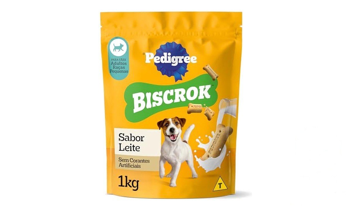 ➡️ Biscoito Pedigree Biscrok Para Cães Adultos Raças Pequenas, 1 kg