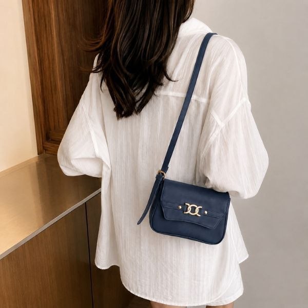 BOLSA FEMININA CLUTCH DE OMBRO PEQUENA SOFISTICADA ALÇA REGULÁVEL