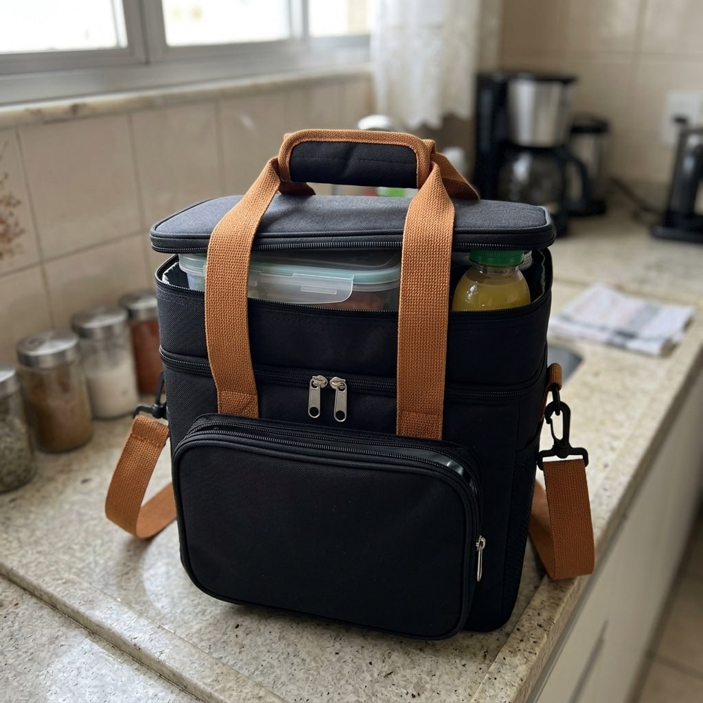 Bolsa Térmica Lancheira Com Alça Transversal