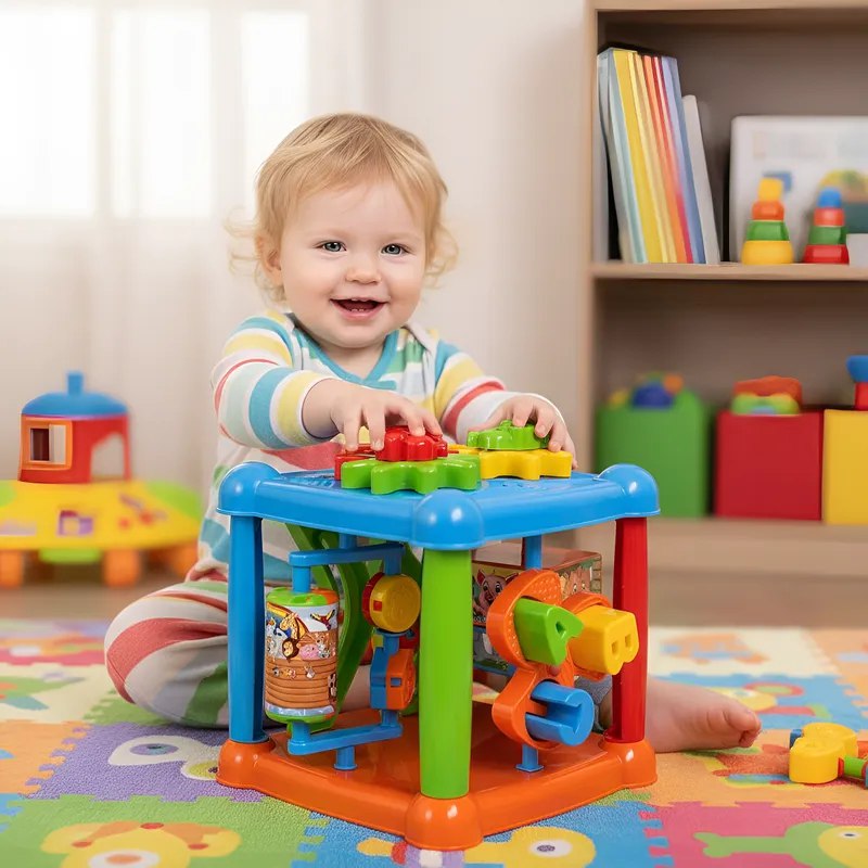 Brinquedo de Menino Blocos Interativos Educativo Letras e Peças Interativas Para Desenolvime...