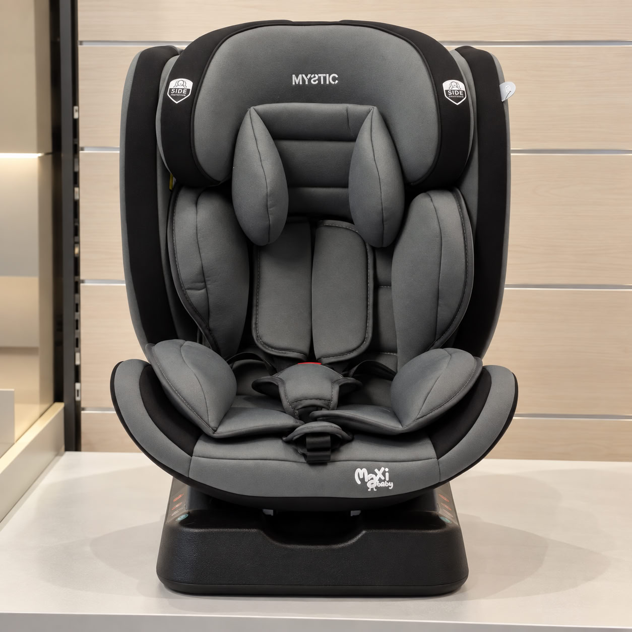 Cadeira Infantil Bebê Conforto 0-36kg Mystic Cinza Maxi Baby