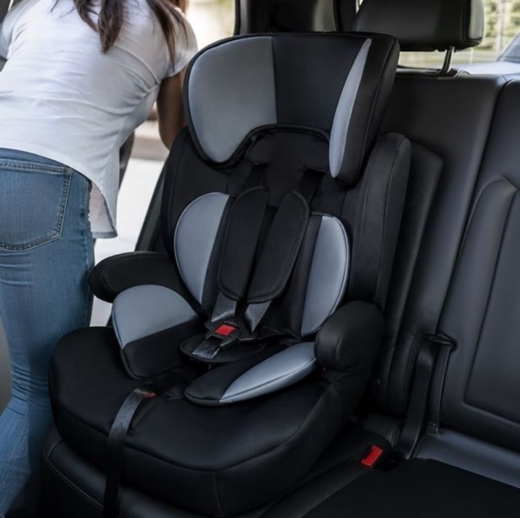 Cadeira Para Automóvel 9 A 36kg Grafite E Preto Styll Baby