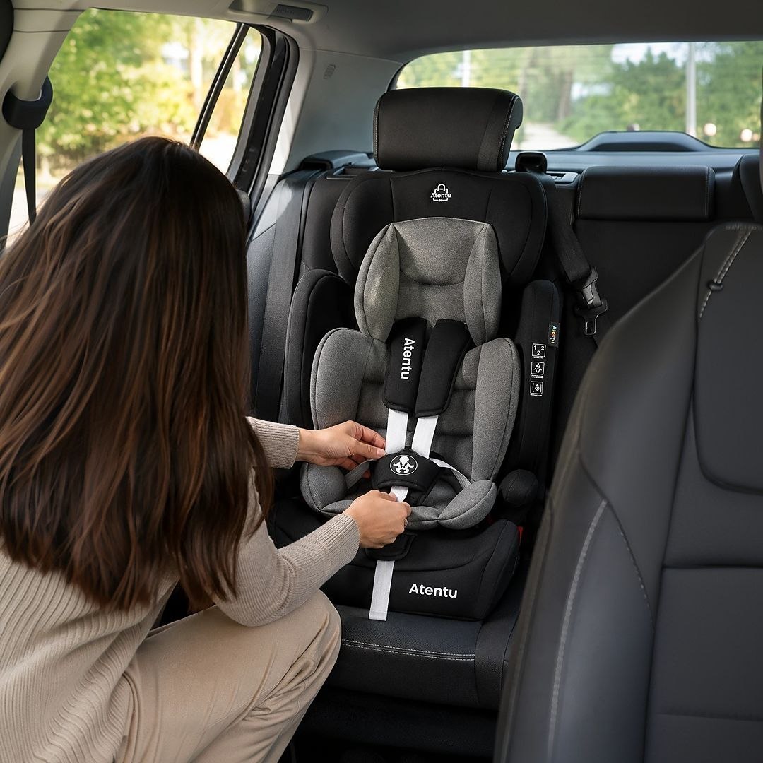 Cadeirinha Infantil Para Carro 9-36kg Passeio Com Segurança Cadeirinha Infantil Preto