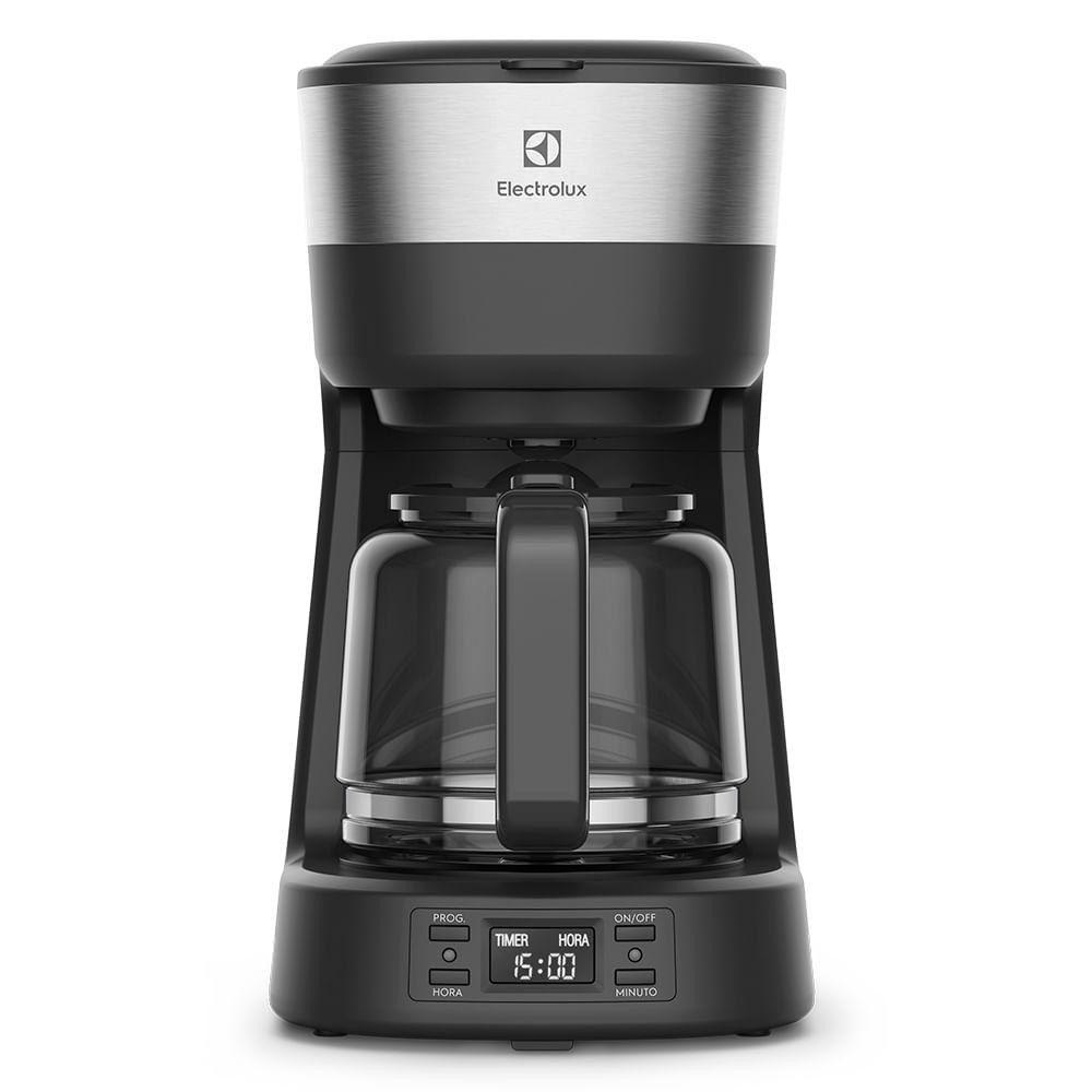 ⚠️ CAFETEIRA ELÉTRICA ELECTROLUX 30 XÍCARAS EXPERIENCE PROGRAMÁVEL COM TIMER COR INOX PRETA...