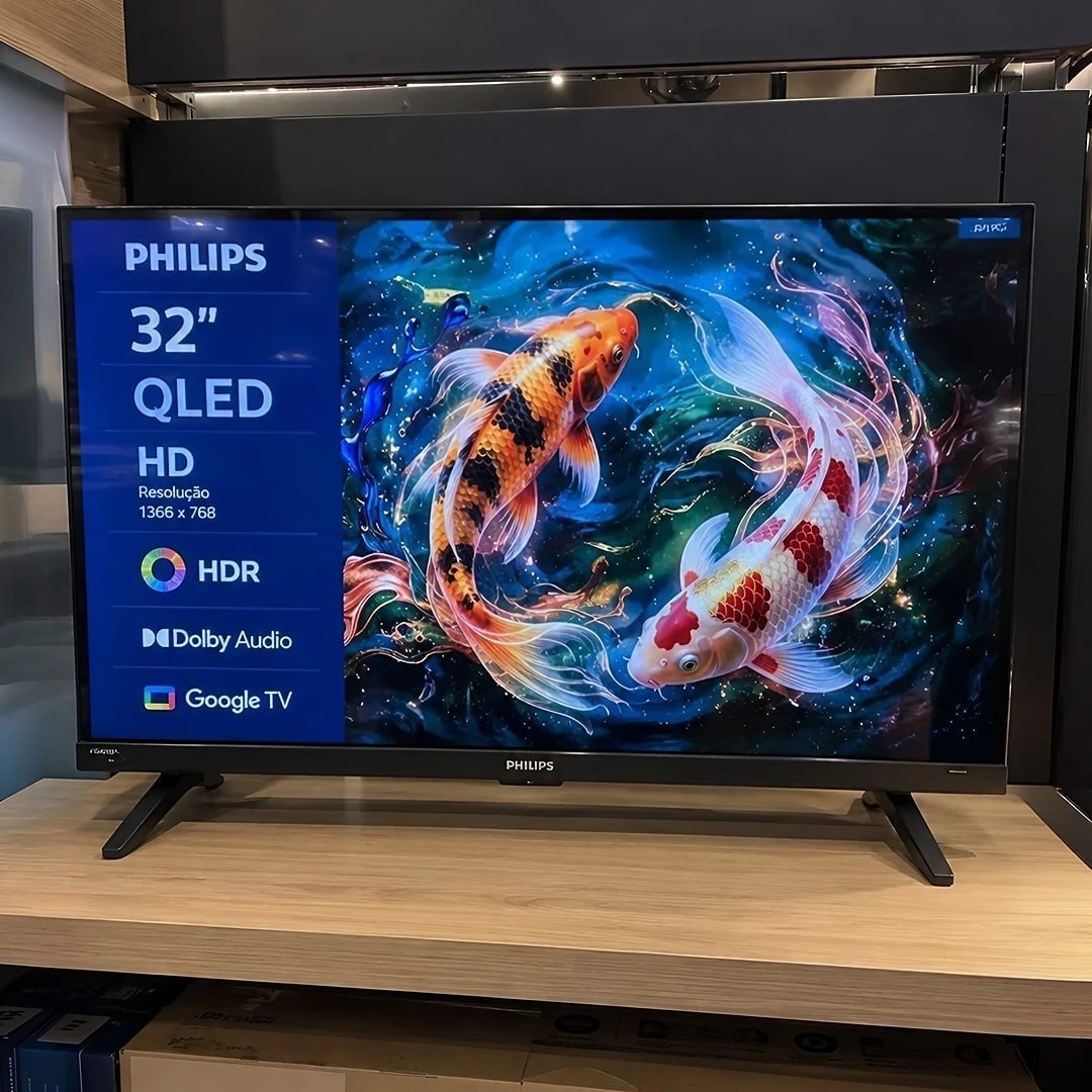 CAIU O PREÇO ‼️ ESSA QLED DA PHILIPS VAI AUMENTAR, APROVEITEM 😉