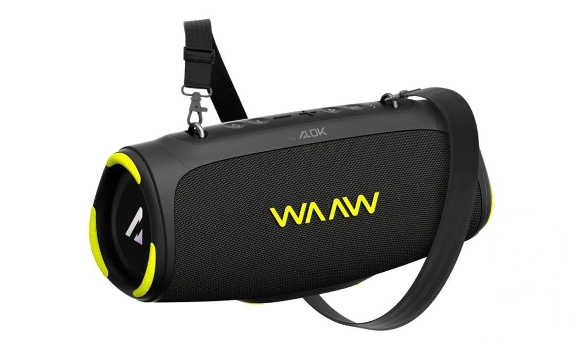 ➡️ CAIXA DE SOM BLUETOOTH WAAW BOOM 110 40W RMS DE POTÊNCIA Á PROVA D’ÁGUA PROTEÇÃO IPX7 26...