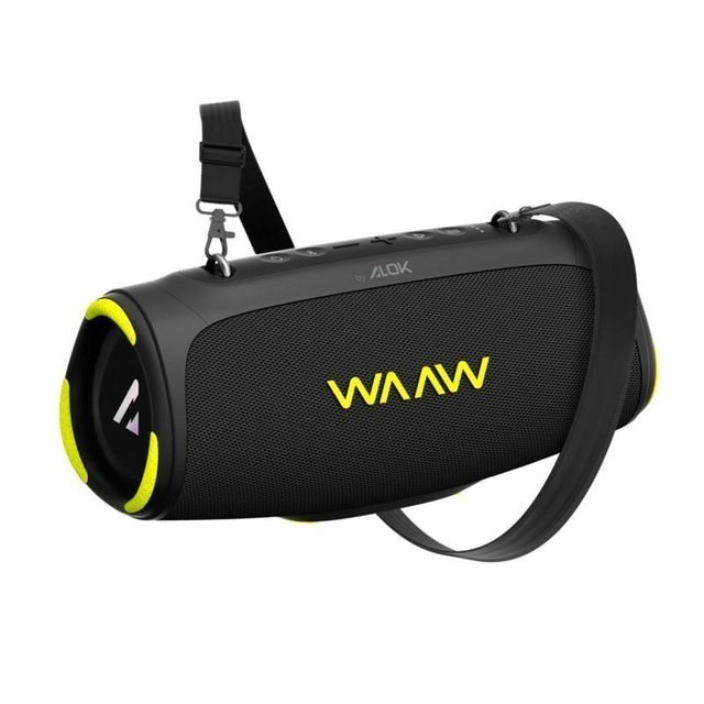 ⚠️ CAIXA DE SOM BLUETOOTH WAAW BOOM 110 40W RMS DE POTÊNCIA Á PROVA D’ÁGUA PROTEÇÃO IPX7 26...
