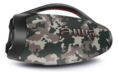 ⚠️ Caixa de Som Boombox Plus Aiwa Bbs-01-Bg 200W Bluetooth 30H Ip66 Usb Cinza