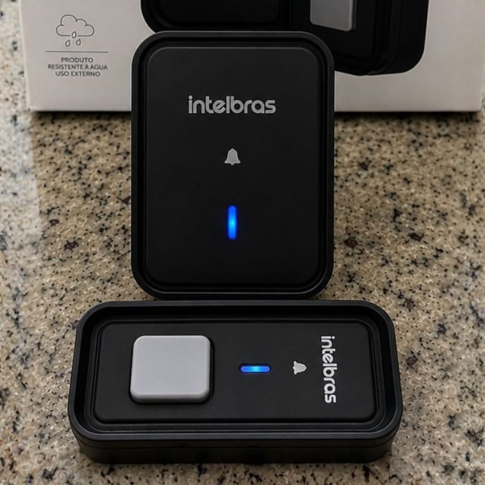 Campainha Sem Fio Intelbras CIB 101 Preta