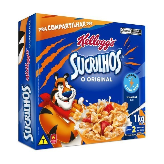 ⚠️ CEREAL SUCRILHOS® ORIGINAL KELLOGG'S® 1KG