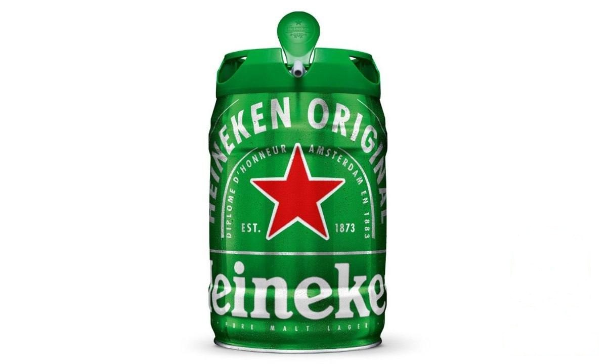 ⚠️ CERVEJA HEINEKEN BARRIL 5L