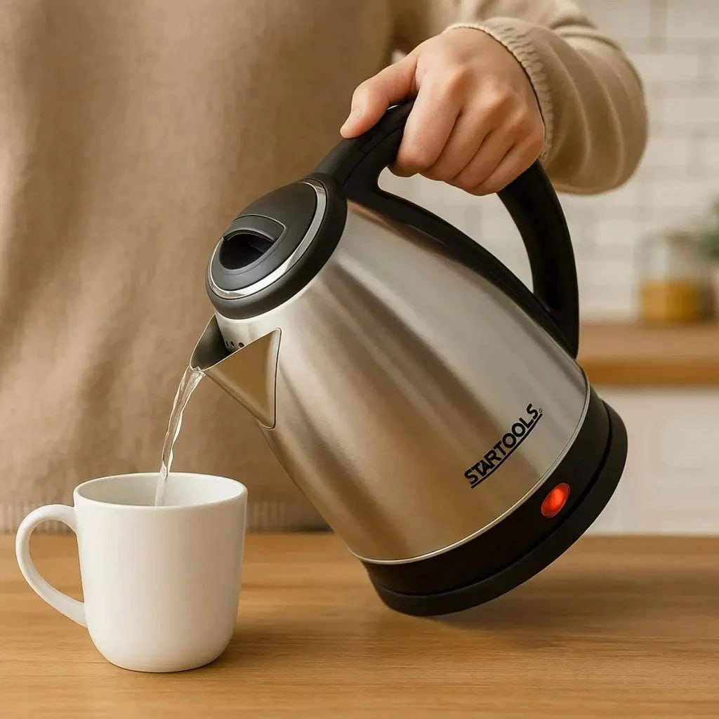 Chaleira Elétrica Jarra Café Chá Inox 110v