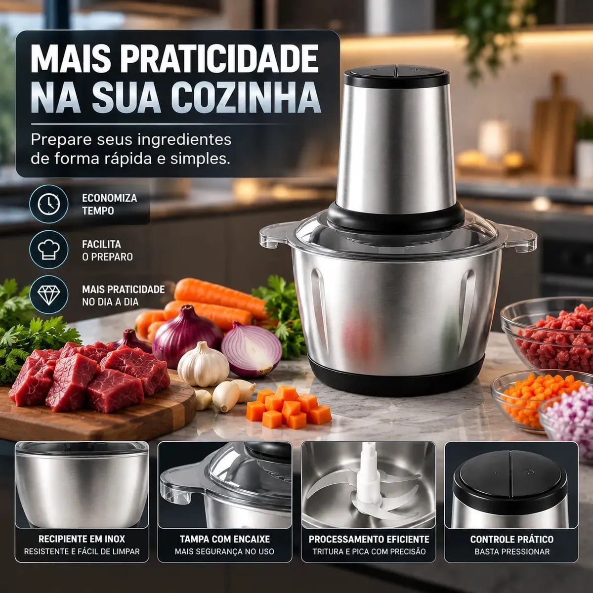 CHEGA DE PERDER TEMPO PICANDO TUDO NA MÃO