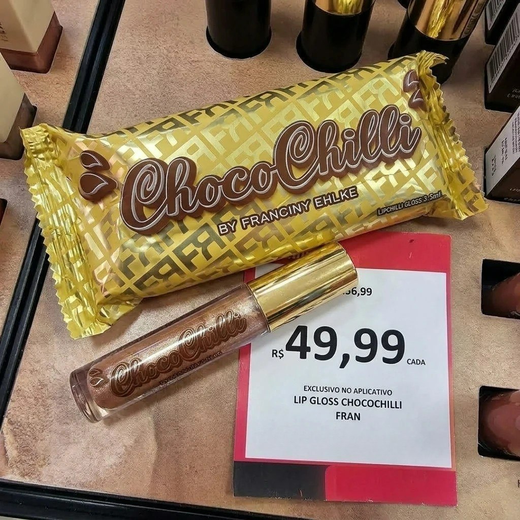 Chocochilli Gloss Fran By Franciny Ehlke Acabamento Brilhant