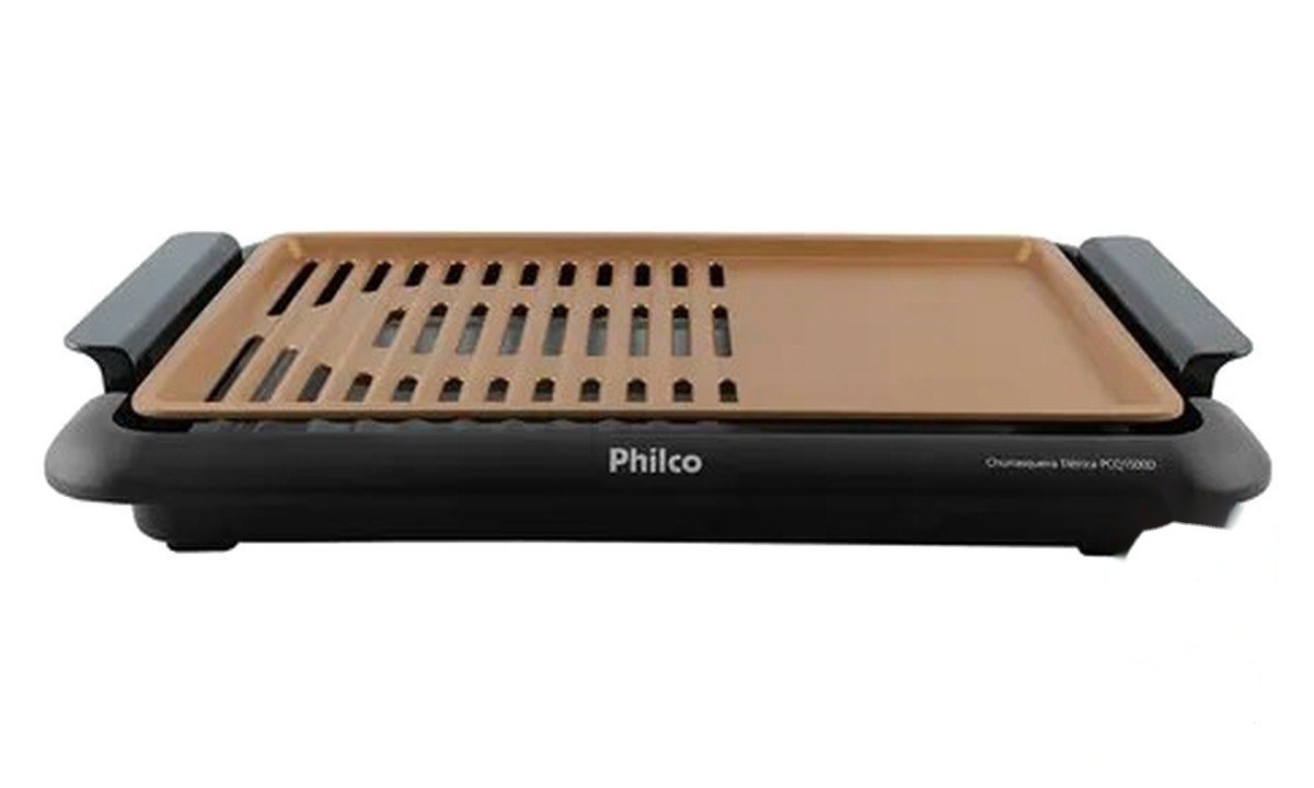 ➡️ Churrasqueira Elétrica 1500w Pcq1500d Philco Cor Preto