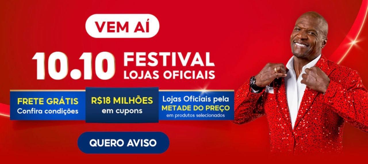 COMEÇOU! 10.10 SHOPEE - FESTIVAL LOJAS OFICIAIS