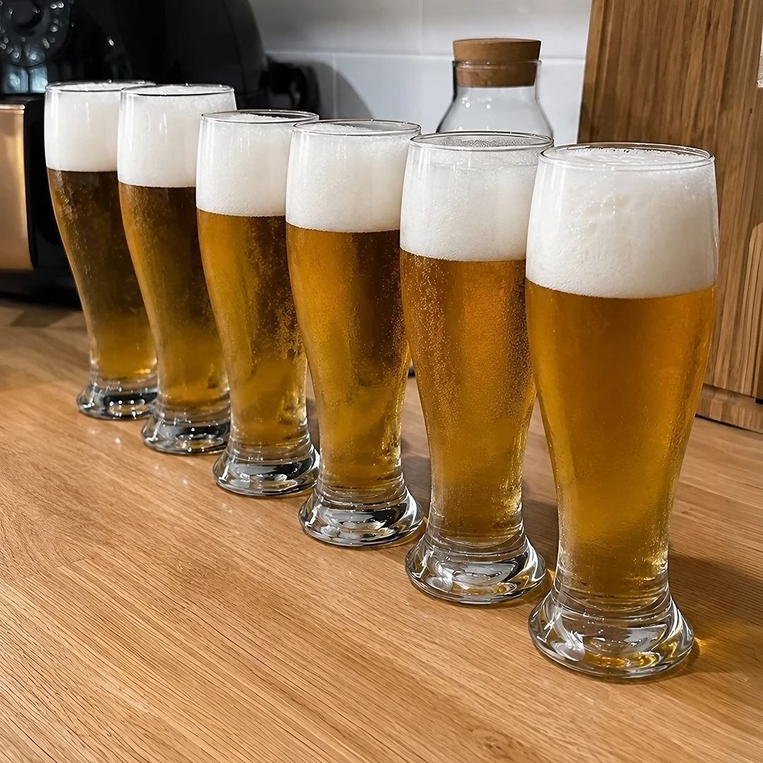 Conjunto De Copo Chopp Munich Nadir Figueiredo 6 Peças 300ml Cor Transparente