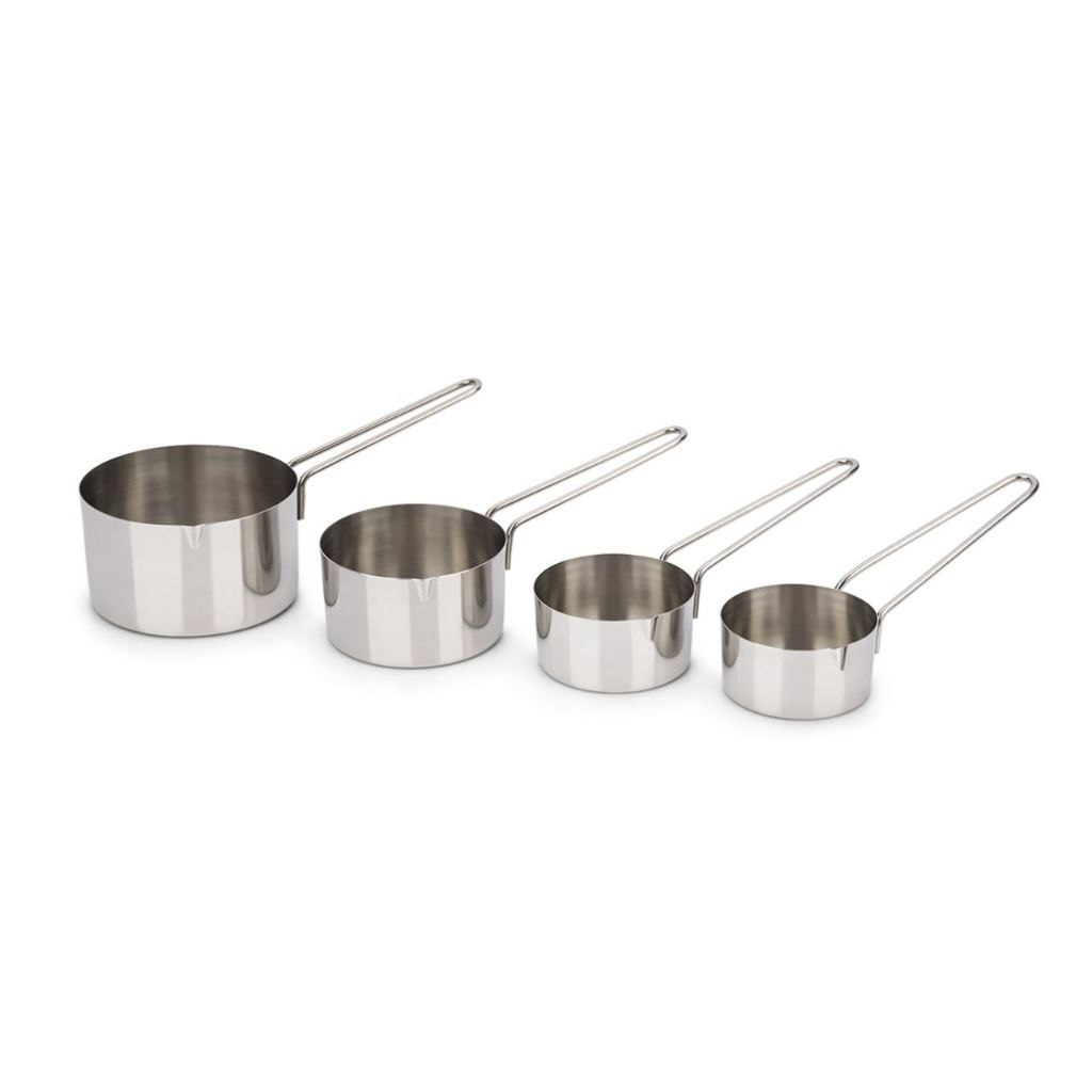 CONJUNTO DE MEDIDORES BRINOX TOP PRATIC 4 PEÇAS AÇO INOX